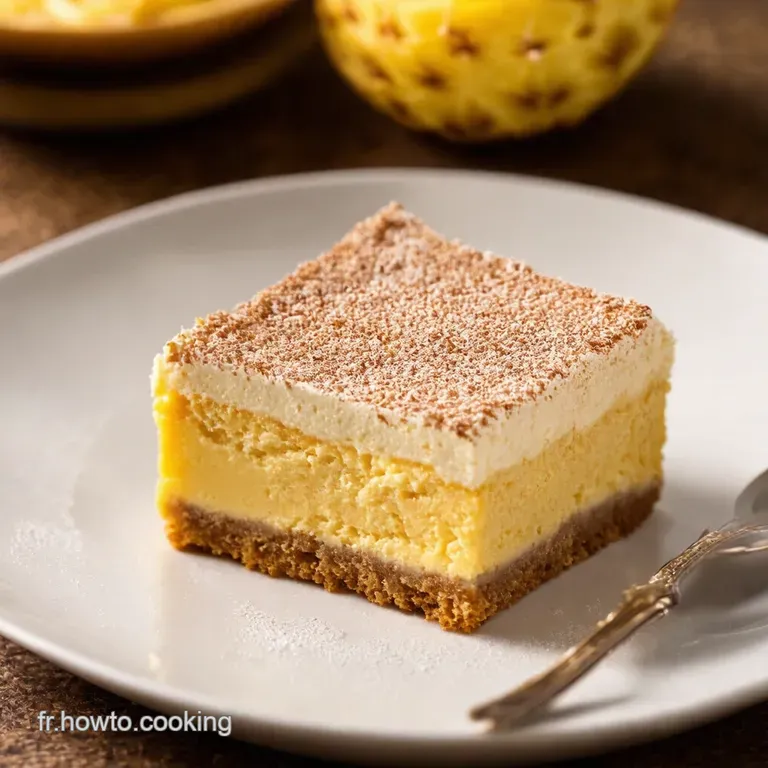 Tiramisu Exotique Ananas Coco Une Touche de Soleil