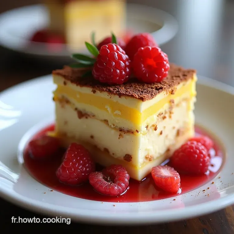 Tiramisu Abricot Passion Framboise Recette Été Facile