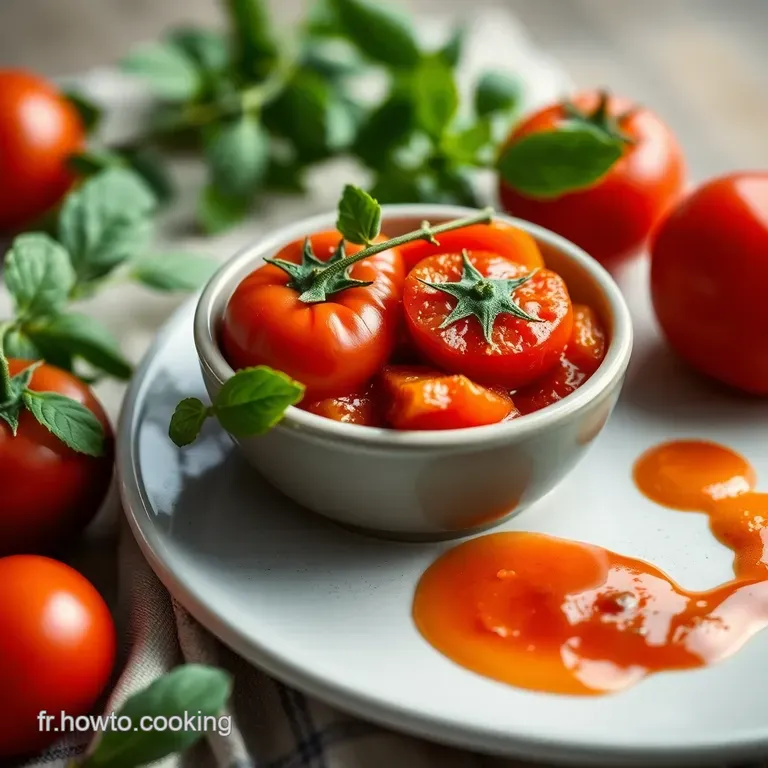 Tomates Confites: Douceur ensoleillée