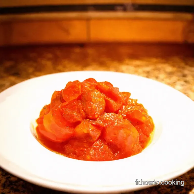 Tomates Confites Minute presentation