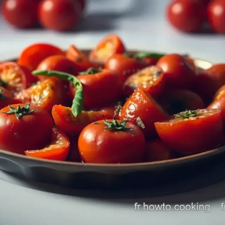 Tomates Proven&ccedil;ales au Four