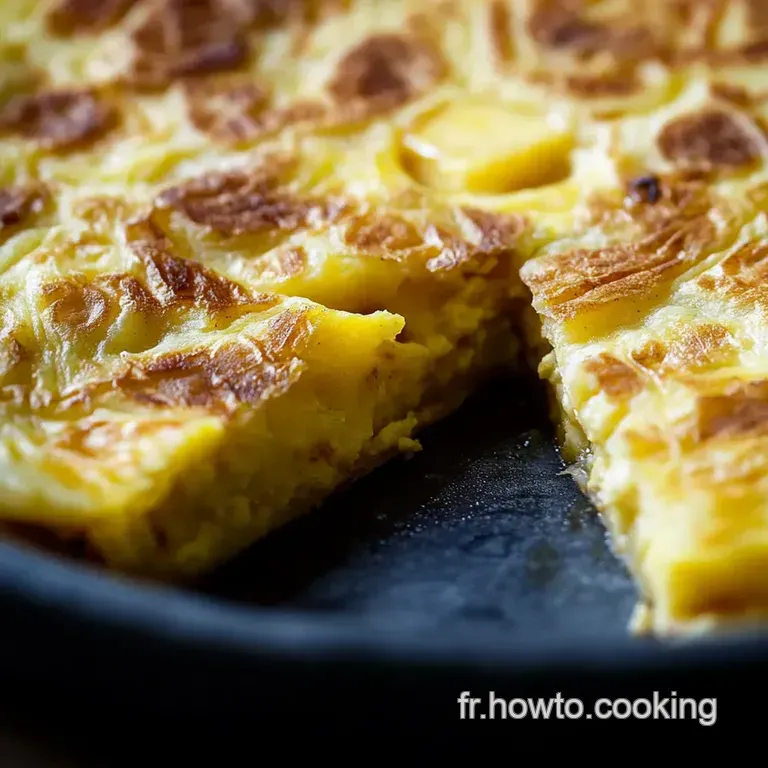 Tortilla Espa&ntilde;ola Authentique presentation