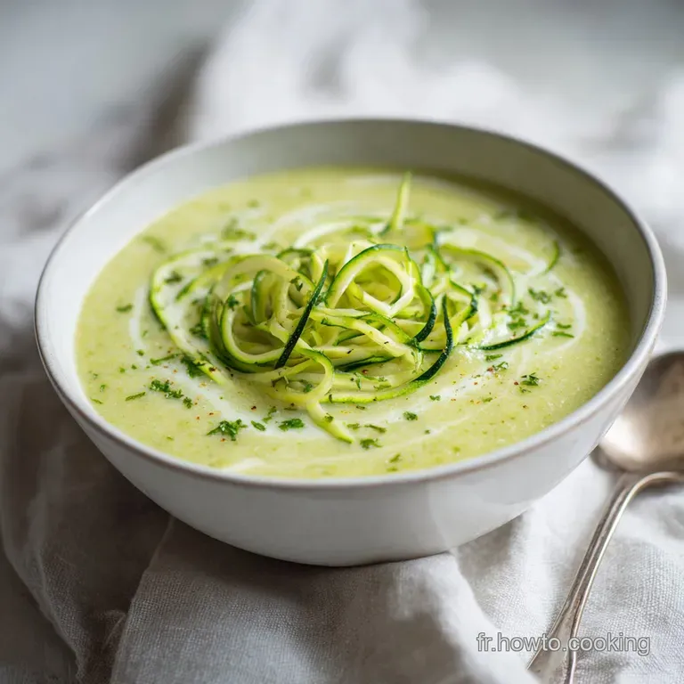 Velout&eacute; de Courgettes Vache qui Rit Onctueux