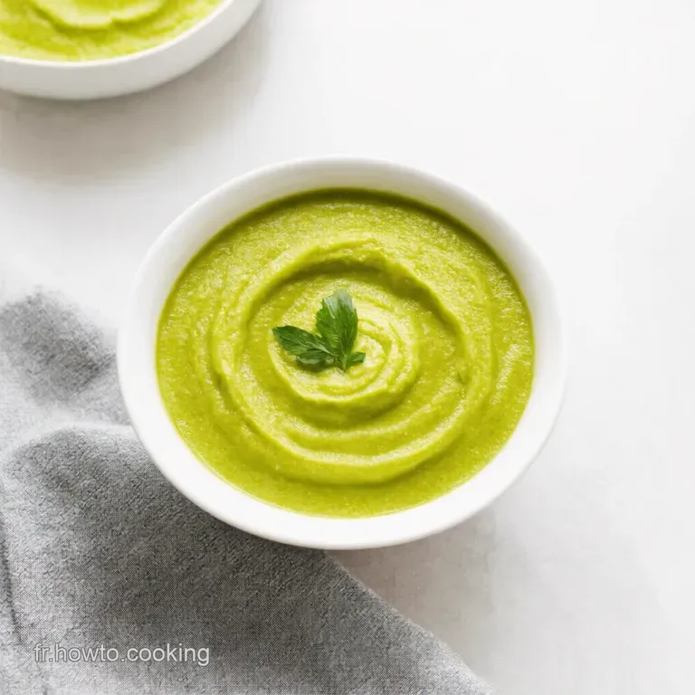 Velouté de Courgette La Soupe dÉté Élégante