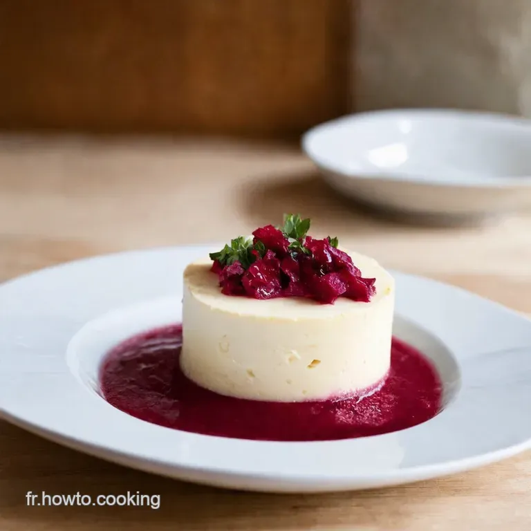 Verrines Betterave Et Fromage Frais Lap&eacute;ro Chic presentation