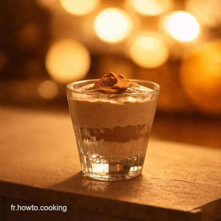 Verrines De Mousse Au Sp&eacute;culoos Un D&eacute;lice Dhiver presentation