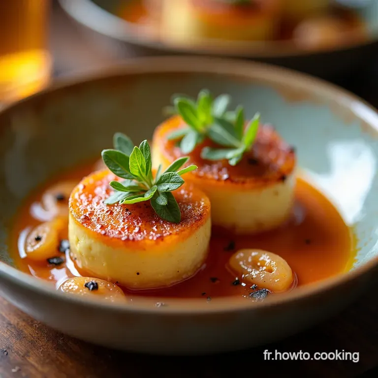 Verrines Gourmandes Reblochon Fondant Et Oignons Caram&eacute;lis&eacute;s presentation