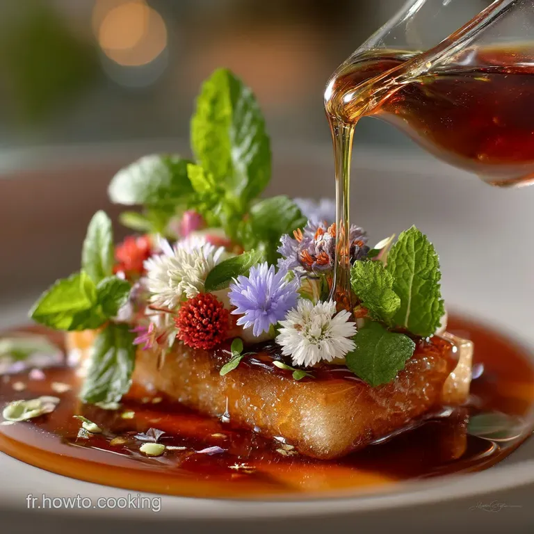 Vinaigrette Sans Huile &Eacute;mulsion Cr&eacute;meuse &Agrave; La Moutarde Et Au Miel presentation